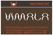 psychedelic font, a Font by weknow (Thumbnail 3 of 5)
