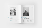 Minimal Proposal Template I Canva, a Brochure Template by PixWork (Thumbnail 2 of 11)
