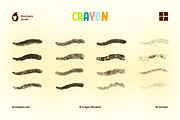 Joyful Crayon Multi App Brushes, a Brush Add-On by brushapes.com (Thumbnail 8 of 10)