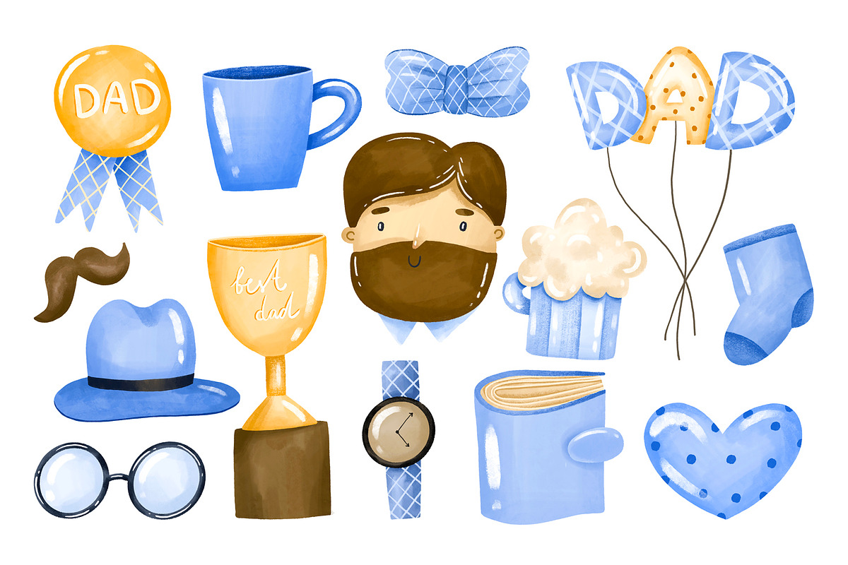 Father Day, Best Dad. Dads Day, a Graphic by the_myro