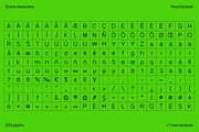 Pexel Grotesk, a Font by SUPERNULLA (Thumbnail 9 of 12)