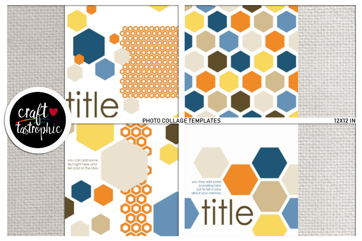 Photo Collage: Beehiving, a Stationery Template by Craftastrophic-Stuff