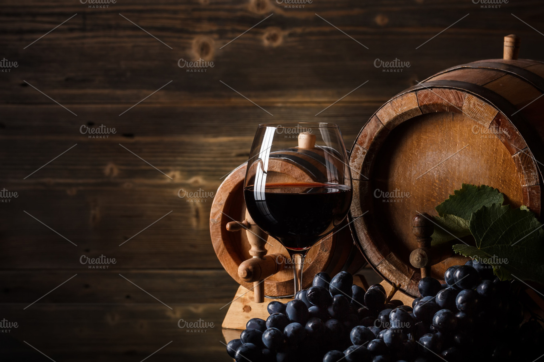 Wine concept featuring alcohol, background, and barrel