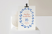 Coastal living doodles, an Object Graphic by DesignThatMatters (Thumbnail 2 of 11)
