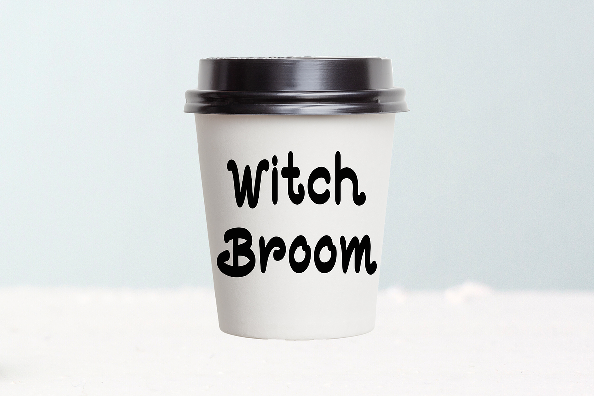 Witch Broom Font, a Script Font by Cutie_Kate_Studio (Photo 8 of 13)