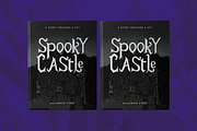 Mr. Draculle–Horror Display Typeface, a Blackletter Font by overlaytemplates (Thumbnail 3 of 5)