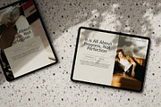 iPad Pro Mockups - Scene Creator, an iPad Mockup by Tahtagraphic (Thumbnail 2 of 16)