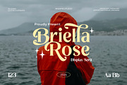 Briella Rose - Elegant Display Serif, a Serif Font by Aksapix Studio (Thumbnail 2 of 12)