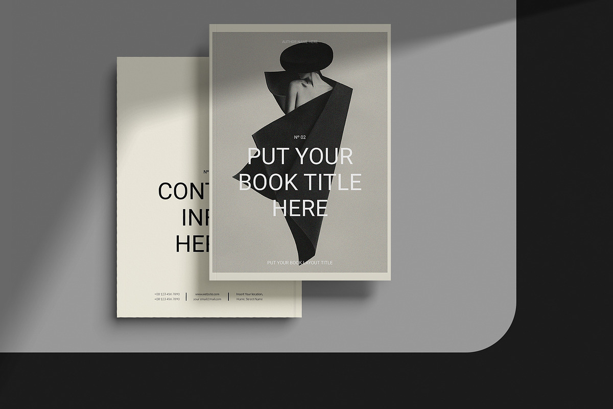 Book Title Layout Design Template, a Magazine Template by DesignCrest (Photo 10 of 13)