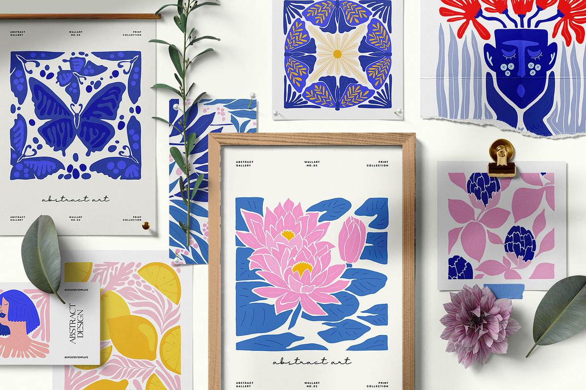 Wall Art | Bundle | 840 Posters, an Object Graphic by Leleka.Store (Photo 27 of 48)