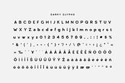 Darky Modern Elegant Font Family, a Sans Serif Font by Artiveko (Thumbnail 5 of 8)