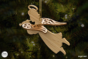 3D Christmas Angels Ornament Bundle, a Decorative Illustration by svgocean (Thumbnail 13 of 20)