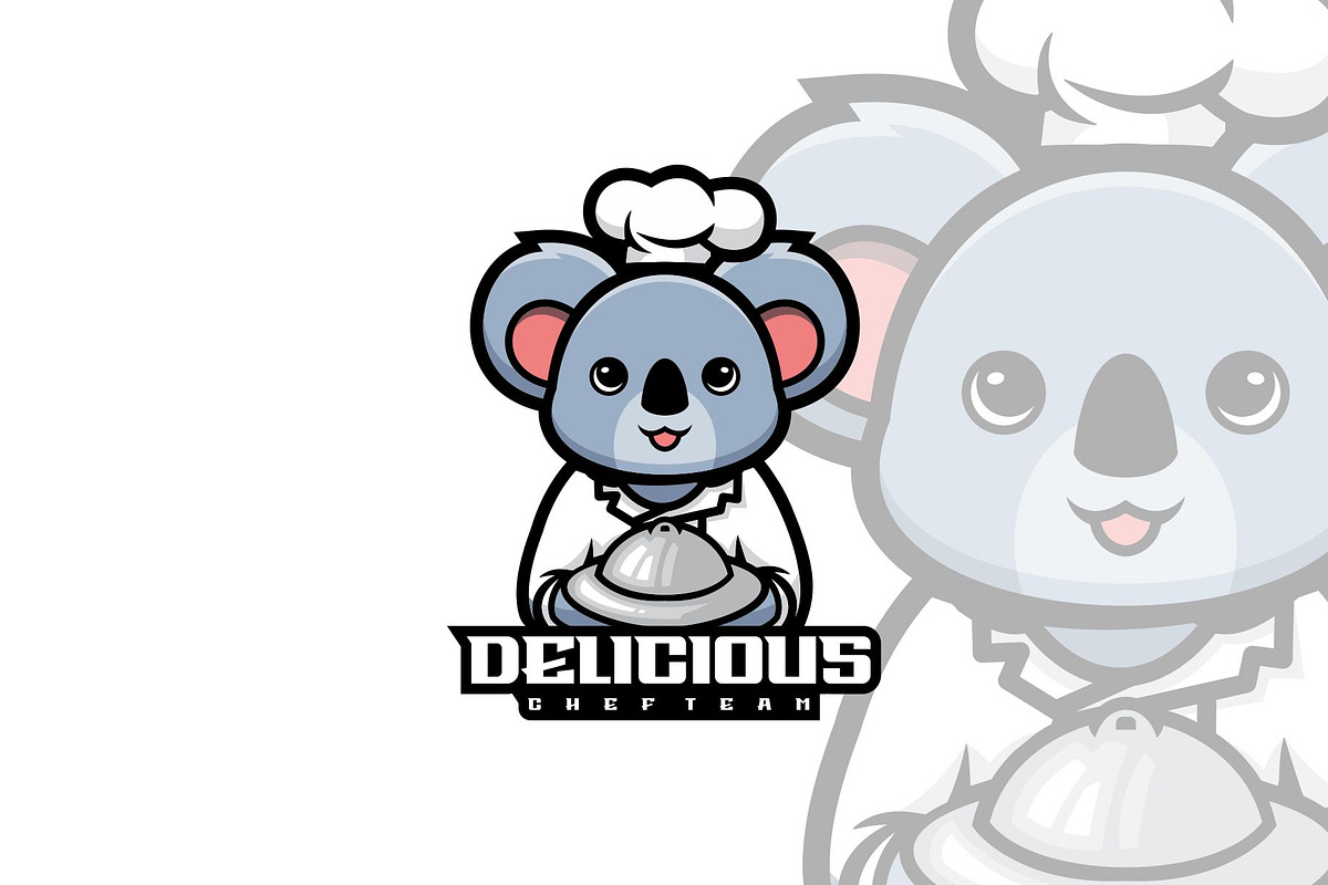Delicious Mascot Cartoon Style., a Branding & Logo Template by ModalTampang