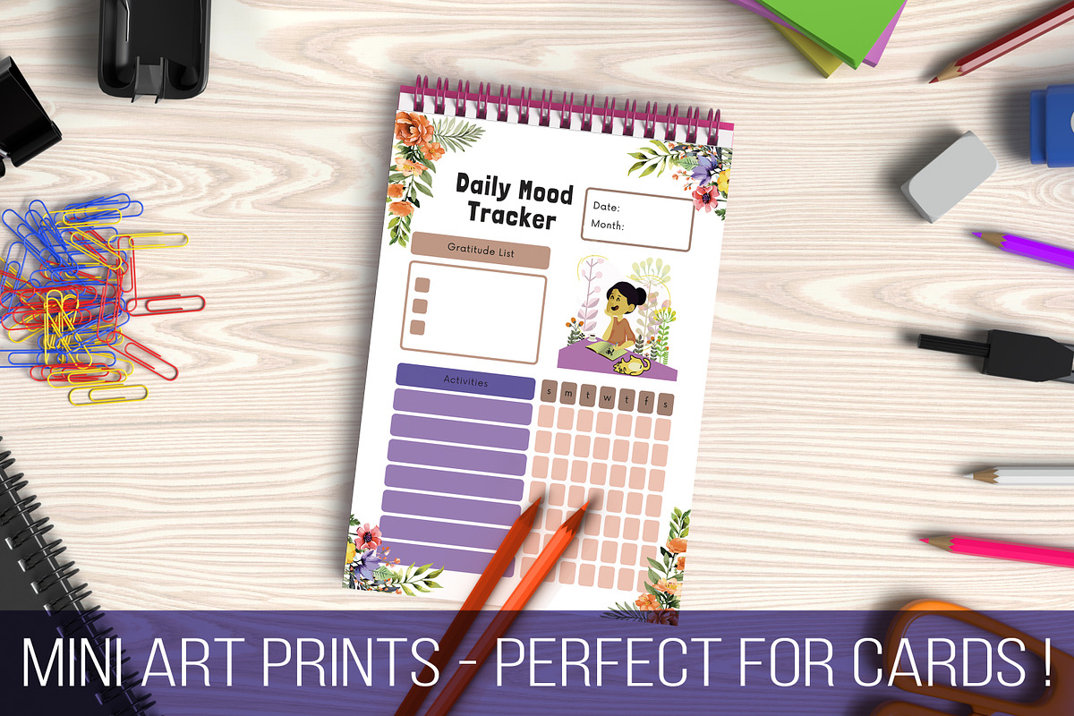 Self-Care Planner, Planner 2024, a Presentation Template by JustArtDigital (Photo 2 of 8)