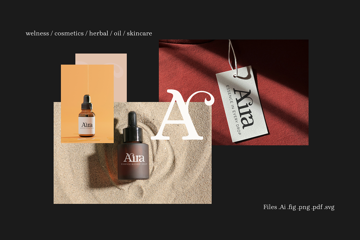 Aira - Elegant Logo and Brand Guide preview 4