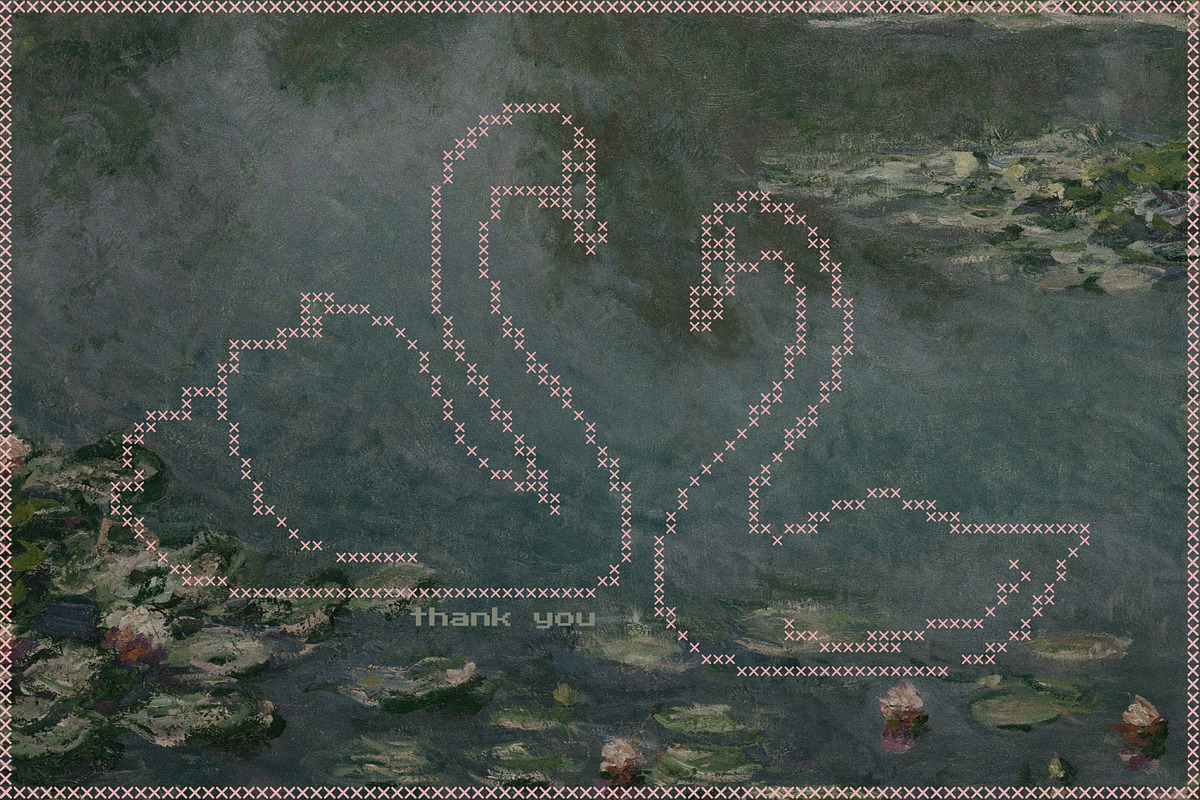 Cross Stitch Vintage Vector Set, an Object Graphic by AnMark (Photo 14 of 15)