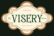 CS Visery Drawn, a Serif Font by Craft Supply Co. (Thumbnail 1 of 8)