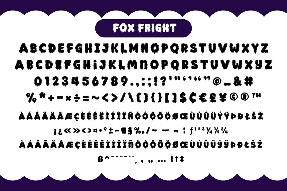 Fox Fright Font, a Handwritten Font by Fox7 By Rattana (Photo 7 of 8)