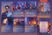 Glassy Calm | Social Media Templates, a Social Media Template by Sooni Gaad (Thumbnail 3 of 12)