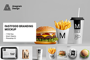 Fast food Branding Mockups, a Packaging Mockup by AnagramDesign (Thumbnail 1 of 6)