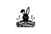 Happy Easter Bunny Vector Bundle, an Illustration by jahid234 (Thumbnail 41 of 51)