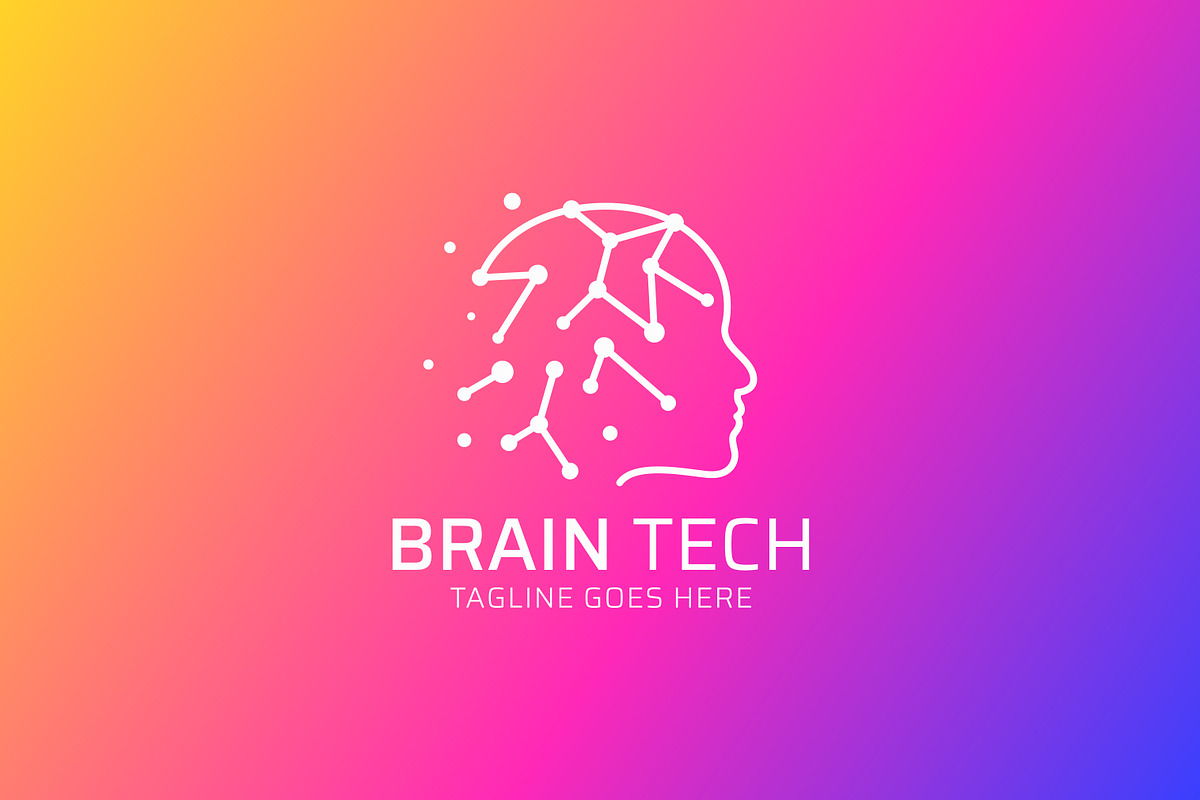 Brain Tech Logo Future Learning, a Branding & Logo Template by Signatoro (Photo 3 of 3)