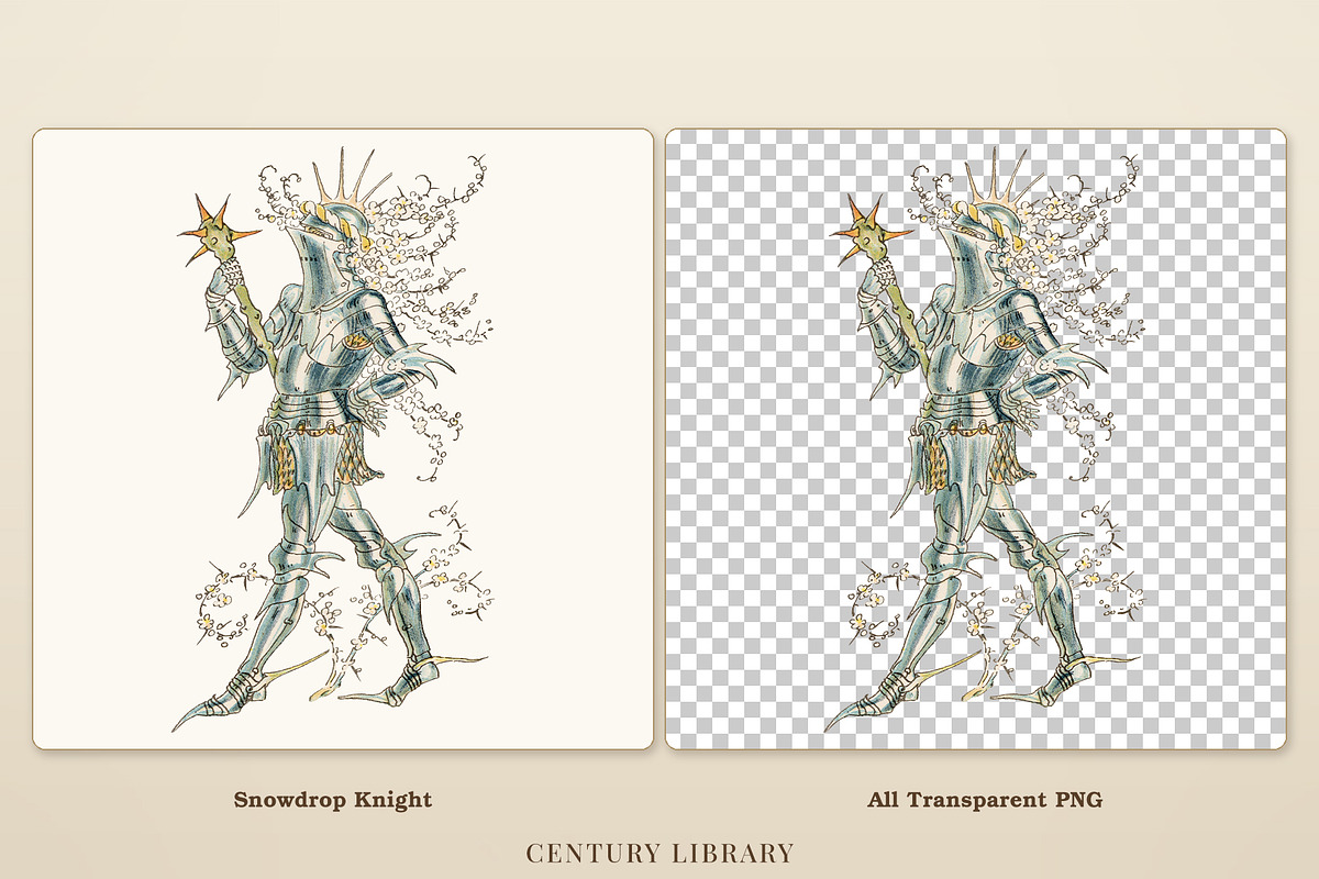 Vintage Flower Fairy Illustrations, a Decorative Illustration by Century Library (Photo 10 of 10)