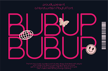 Bubup Handwritten Font