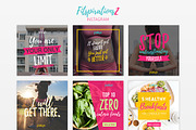 Fitspirations Social Media Bundle, a Social Media Template by Numszky Creative (Thumbnail 9 of 12)