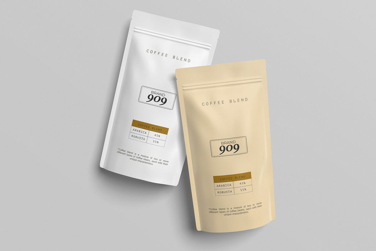 Standing Pouch Mockup, a Packaging Mockup by rahmatmoscae (Photo 9 of 11)