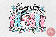 Feeling A Little Frosty Christmas PN, a Seasonal Illustration by Rose Art (Thumbnail 1 of 4)