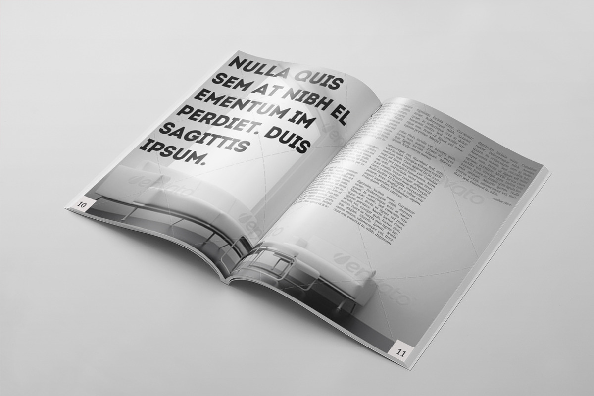 Magazine Template 30, a Magazine Template by pmvch (Photo 6 of 10)