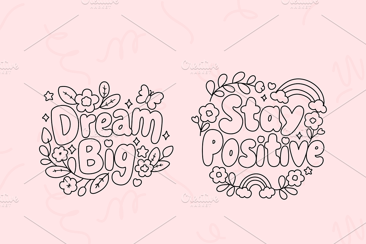 Bold & Easy Coloring Book Bundle, an Empty State Illustration by Neon Studio (Photo 24 of 32)