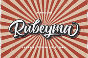 Rubeyma - Bold Script Font, a Script Font by StringLabs (Thumbnail 1 of 13)