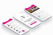 Fitness Class or Gym Mobile App, an UI Kit Template by App Innovation (Thumbnail 8 of 8)