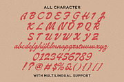 Friday Match Vintage Sporty Script, a Script Font by Letterhend Studio (Thumbnail 8 of 11)