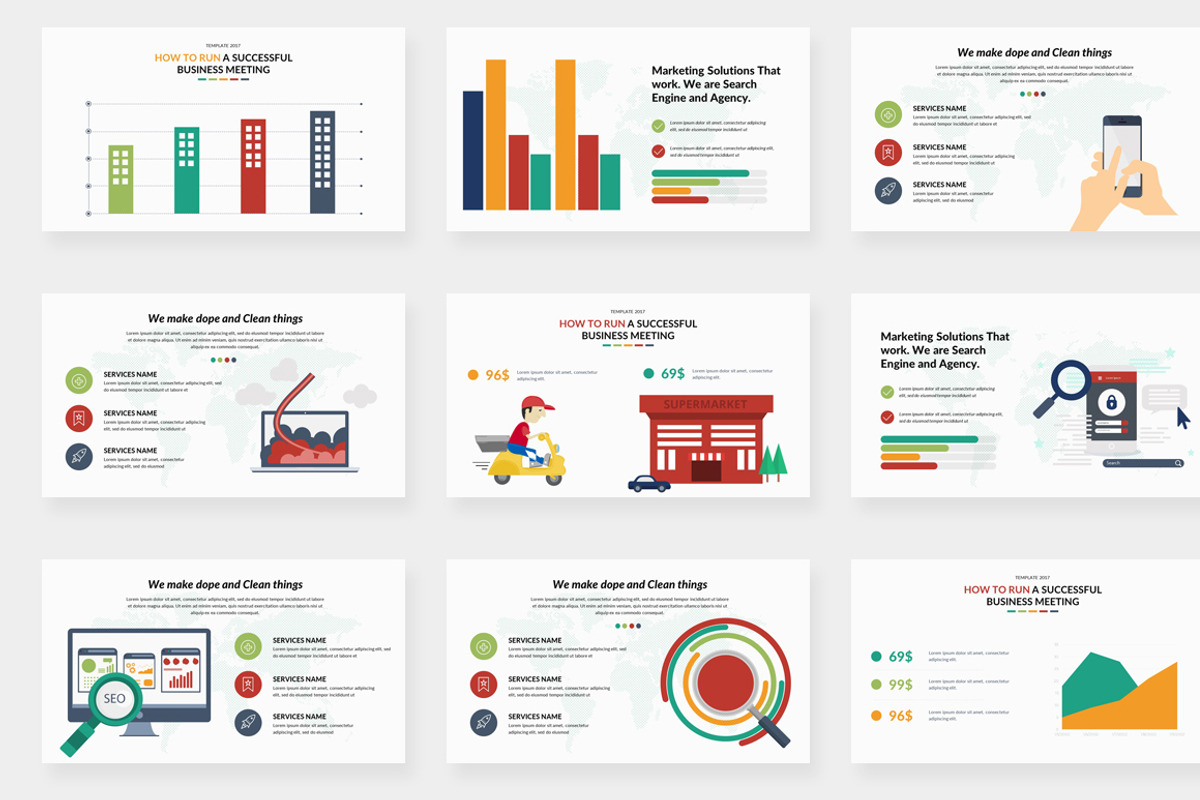 Dizital Infographic Pack Keynote, a Presentation Template by One Percent Studio (Photo 11 of 20)