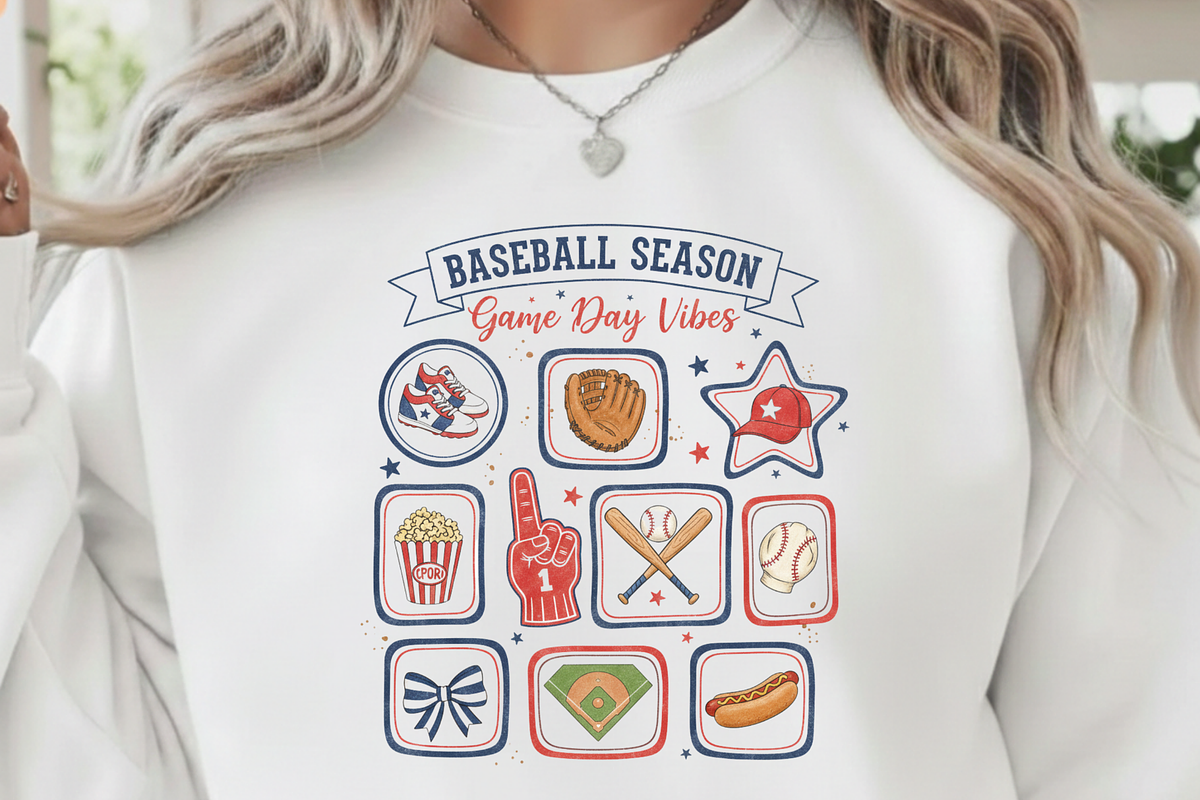 Cute Game Day Baseball PNG, a Graphic by Vector Portal (Photo 6 of 6)