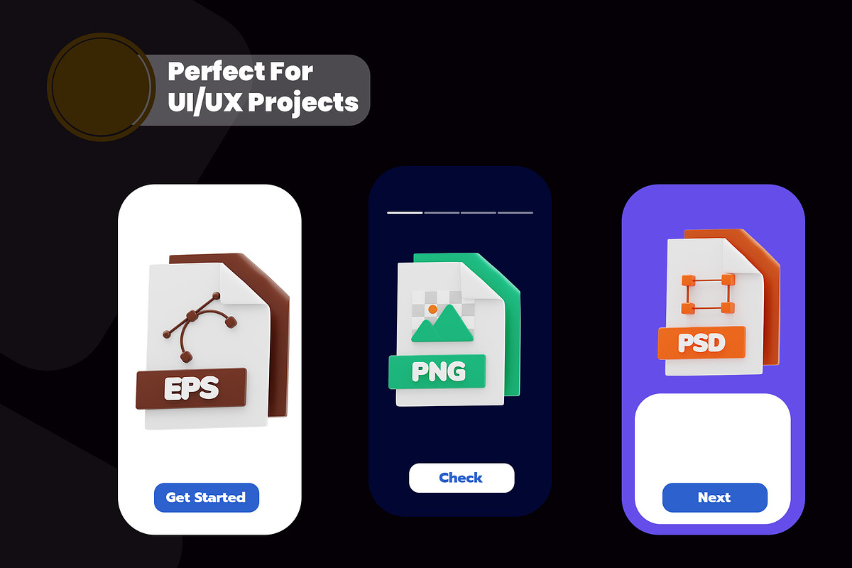 File Format 3D Icon Pack, a 3D by novia99design (Photo 4 of 8)