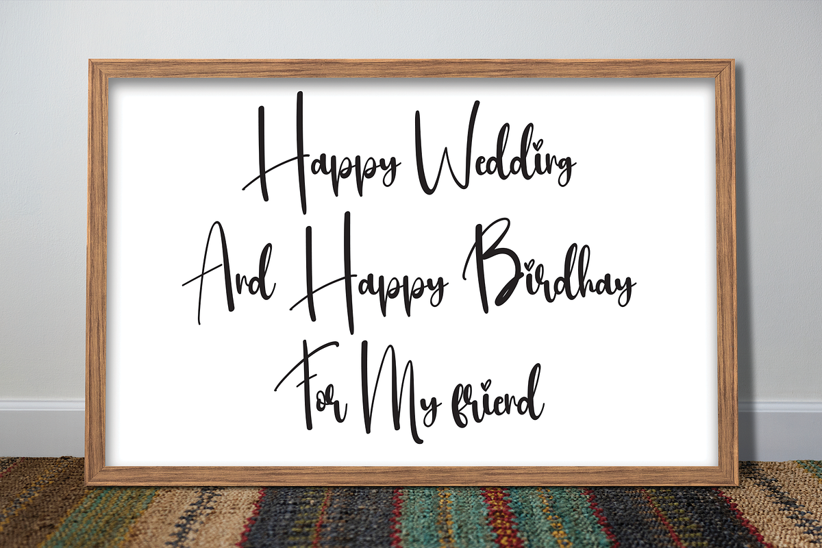Highland | Script Font, a Script Font by Scratchones (Photo 3 of 8)