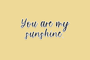 Flashing Script, a Handwritten Font by Beck McCormick (Thumbnail 2 of 10)