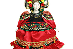 Russian traditional doll, a Photo by saiko3p