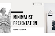Minimalist Presentation, a Presentation Template by Cultive Creative (Thumbnail 1 of 13)