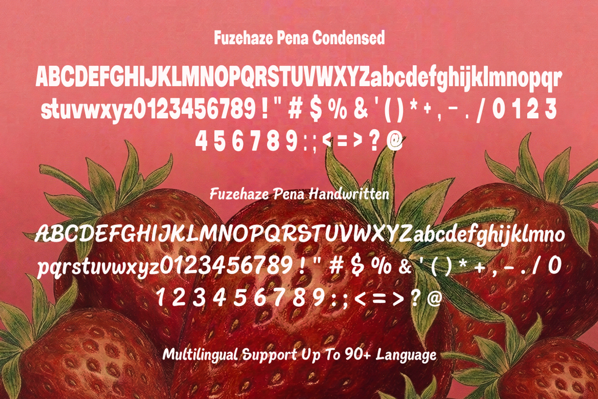 Condensed & Handwritten Display Font, a Sans Serif Font by Simetrica Labs (Photo 2 of 13)