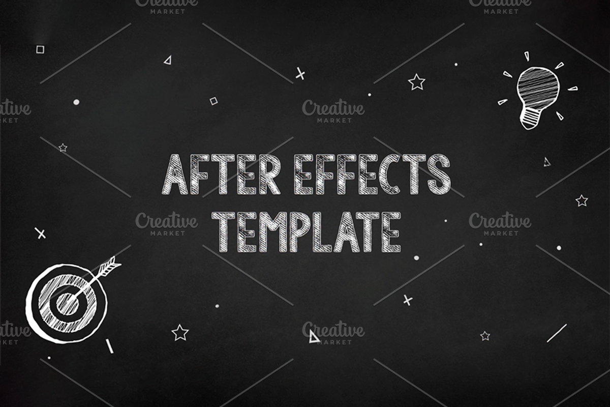 Chalkboard Titles, a Templates & Theme by VaheGrigoryan (Photo 3 of 13)