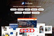 Indusa - Industrial HTML Template, a HTML Template by FleexStudio (Thumbnail 3 of 3)