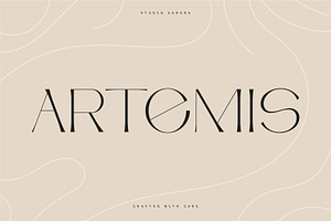 Artemis Semi-serif Unique Typeface