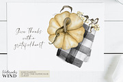 Fall sweet clipart with pumpkin -30%, a Decorative Illustration by Ksenia Shmakova (Thumbnail 6 of 6)