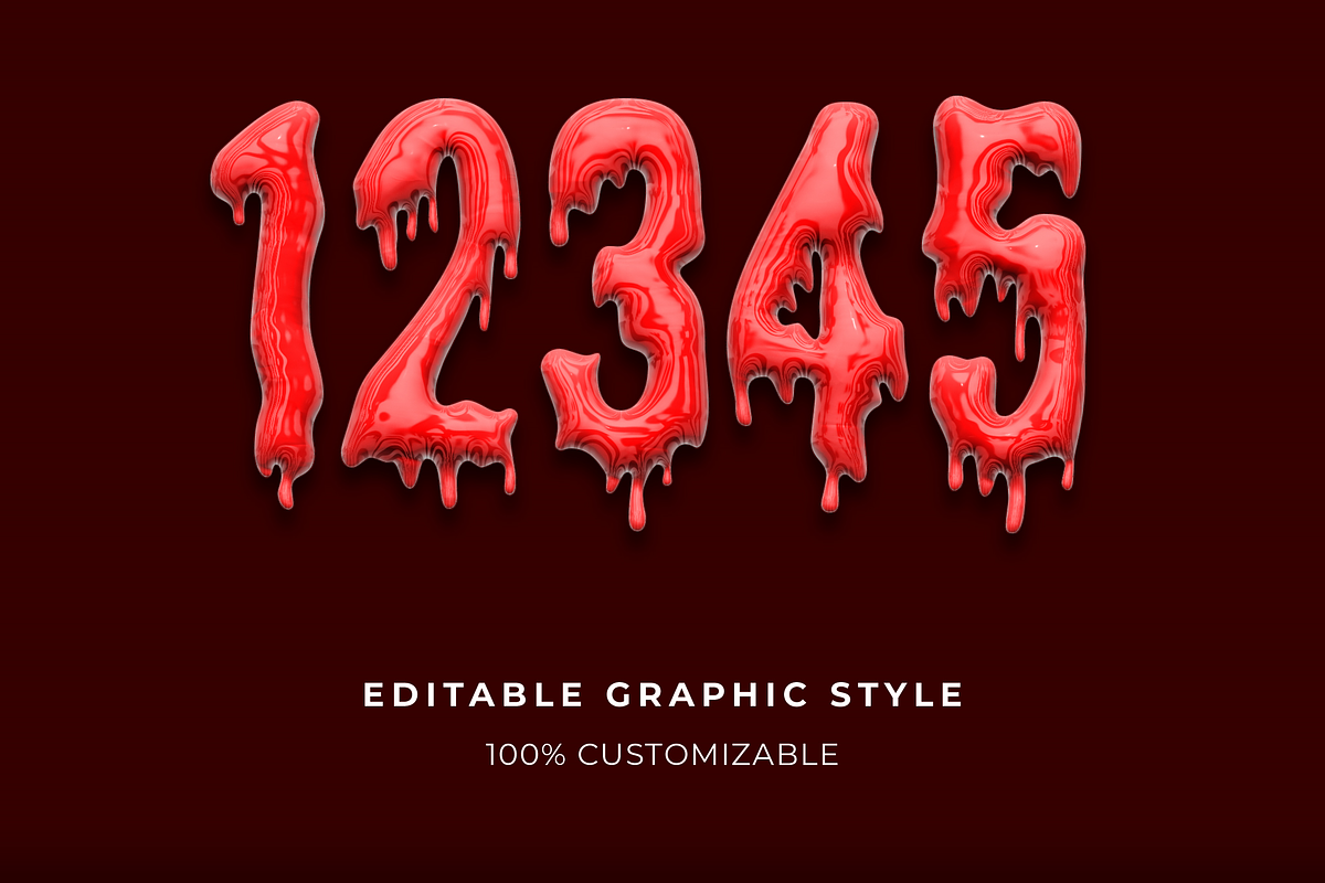 Drip Glossy Bold Text Effect preview 2