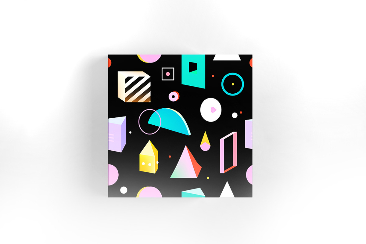 Geometric 80's style patterns, Vol.2, a Pattern Graphic by NES.project (Photo 9 of 12)